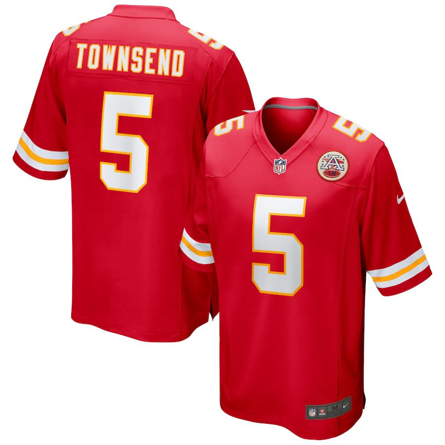 Men Kansas City Chiefs #5 Tommy Townsend Nike Red Game NFL Jersey->kansas city chiefs->NFL Jersey